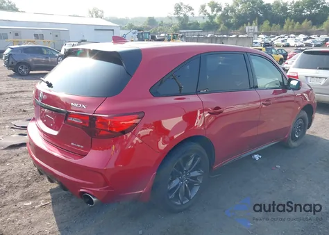 2020 Acura Mdx Technology A-Spec Packages z USA, uszkodzony, nr VIN 5J8YD4H08LL014882
